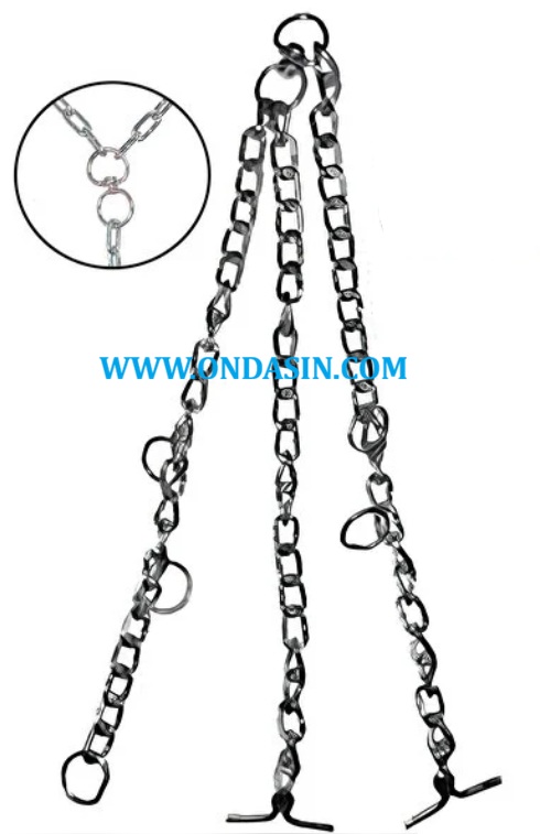 X5 mm 75x100 BESİ ZİNCİRİ BÜKÜLÜ BEYAZ ( EKONOMİK SINIF)