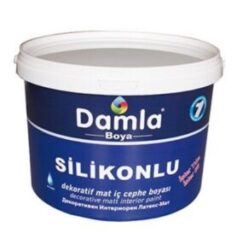 DAMLA SİLİKONLU PLASTİK BOYA GALON