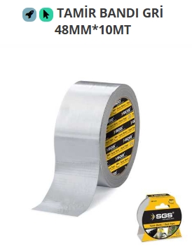 TAMİR BANDI 48 MM GRİ